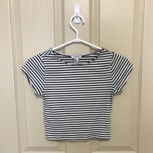 Striped Crop Top